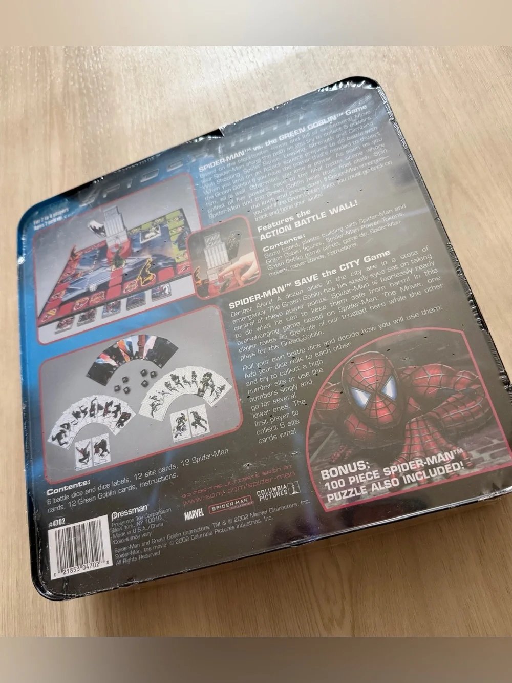 Vintage 2002 Spider-Man vs the Green Goblin & Spider-Man Save the City SEALED